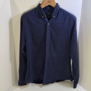 Ralph Lauren Dark Blue Slim Fit Shirt